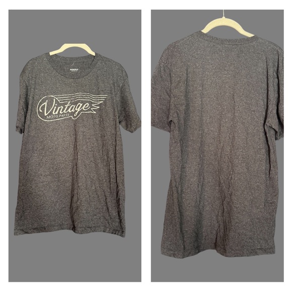 Gently worn Sonoma good life medium dark gray Tee men t-shirt moto parts - Picture 2 of 4